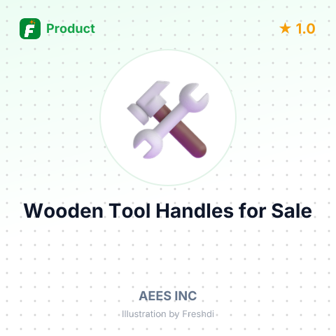Wooden Tool Handles – summary card, no photo uploaded yet