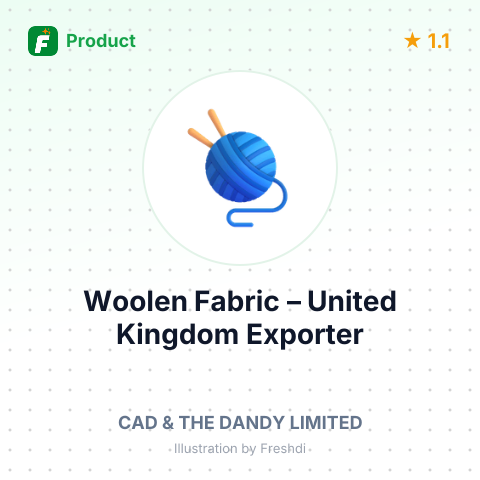 Woolen Fabric (Orange Check) – summary card, no photo uploaded yet