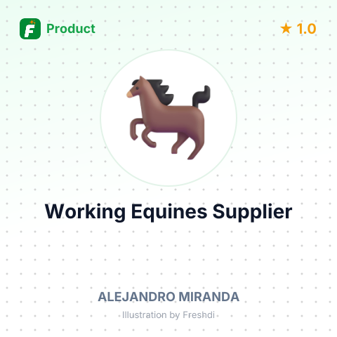 Working Equines – summary card, no photo uploaded yet