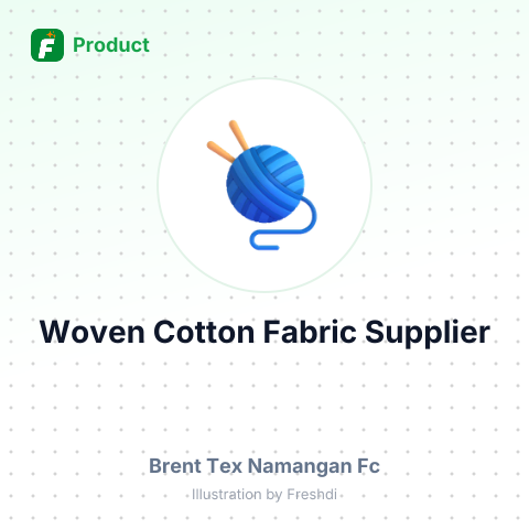 Woven Cotton Fabric – summary card, no photo uploaded yet