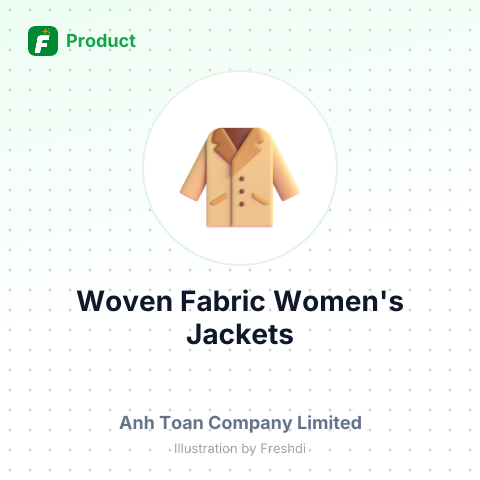 Woven Fabric Women's Jackets – summary card, no photo uploaded yet