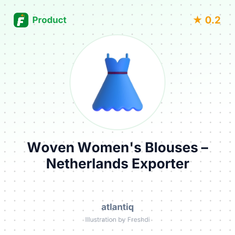 Woven Women's Blouses – summary card, no photo uploaded yet