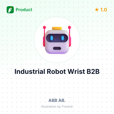 Wrist of Industrial Robot – summary card, no photo uploaded yet