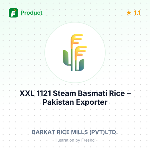 XXL 1121 Steam Basmati Rice – summary card, no photo uploaded yet