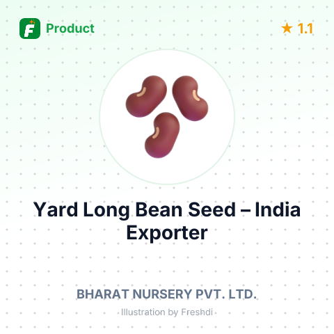 Yard Long Bean Seed – summary card, no photo uploaded yet