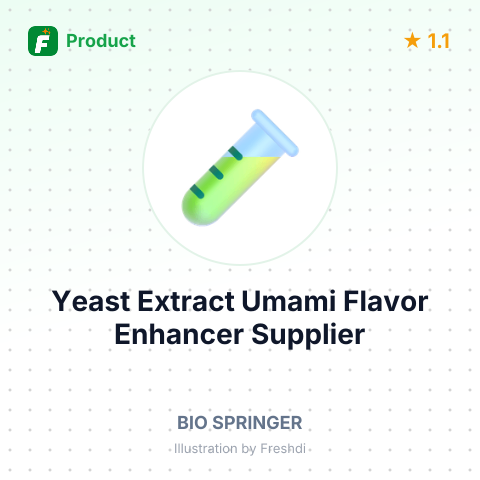 Yeast Extract Umami Flavor Enhancer – summary card, no photo uploaded yet