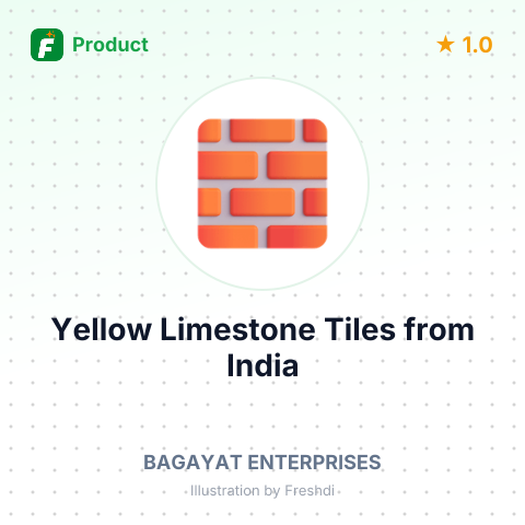 Yellow Limestone Tiles – summary card, no photo uploaded yet