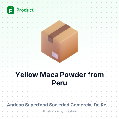 Yellow Maca Powder – summary card, no photo uploaded yet