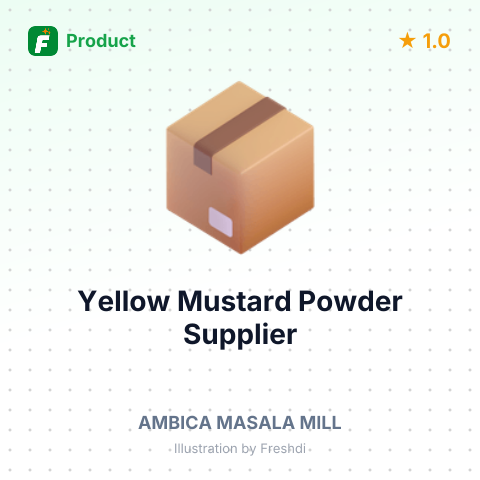 Yellow Mustard Powder – summary card, no photo uploaded yet