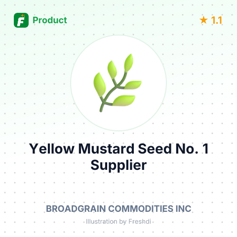 Yellow Mustard Seed No. 1 – summary card, no photo uploaded yet