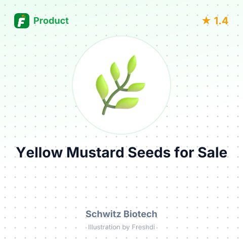 Yellow Mustard Seeds – summary card, no photo uploaded yet