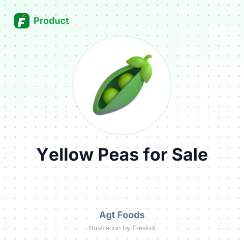Yellow Peas – summary card, no photo uploaded yet