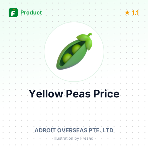 Yellow Peas – summary card, no photo uploaded yet