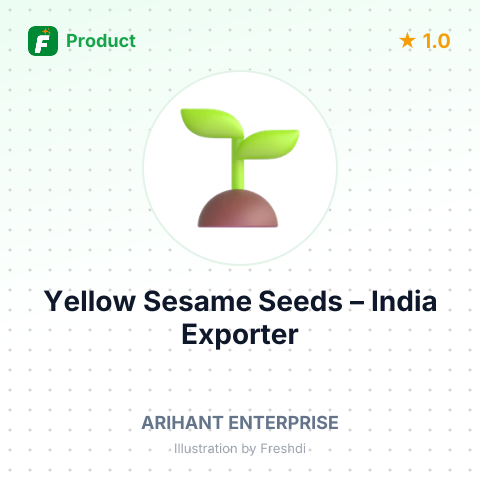 Yellow Sesame Seeds – summary card, no photo uploaded yet