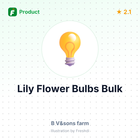 Yelloween Lily Flower Bulbs – summary card, no photo uploaded yet