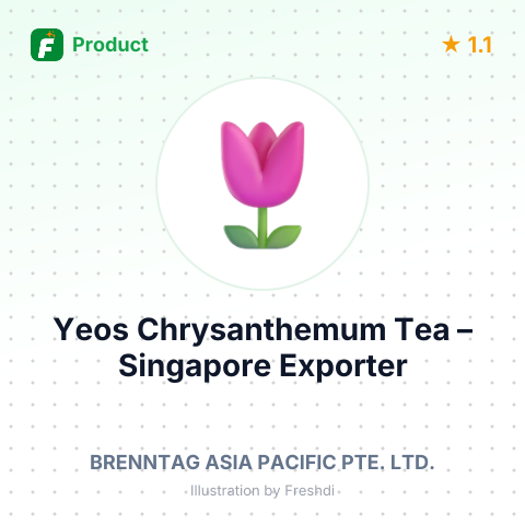 Yeos Chrysanthemum Tea – summary card, no photo uploaded yet