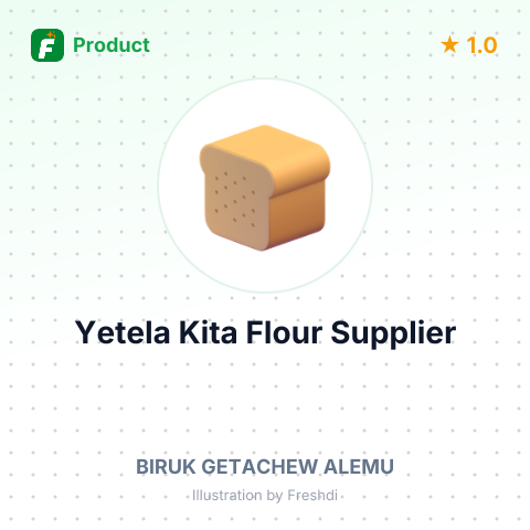 Yetela Kita Flour – summary card, no photo uploaded yet