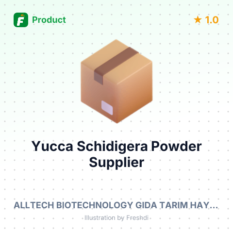 Yucca Schidigera Powder – summary card, no photo uploaded yet