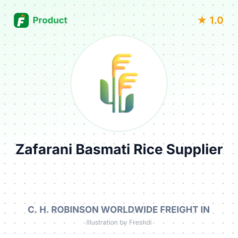 Zafarani Basmati Rice – summary card, no photo uploaded yet