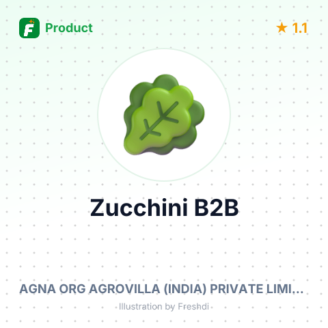 Zucchini (Green) – summary card, no photo uploaded yet