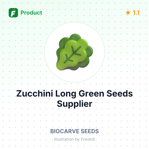 Zucchini Long Green Seeds – summary card, no photo uploaded yet