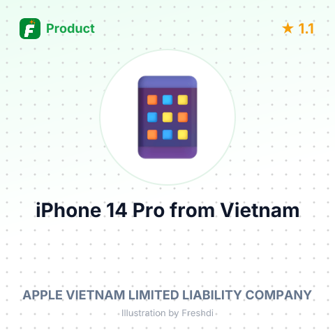 iPhone 14 Pro – summary card, no photo uploaded yet