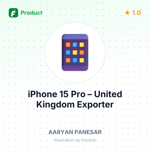 iPhone 15 Pro (128GB) – summary card, no photo uploaded yet