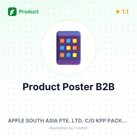 iPhone 15 Product Introduction Poster – summary card, no photo uploaded yet