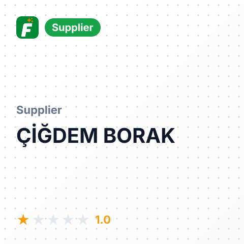 ÇİĞDEM BORAK – summary card, no photo uploaded yet