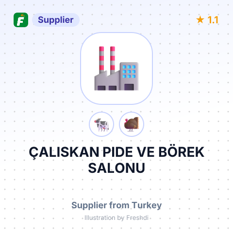 ÇALISKAN PIDE VE BÖREK SALONU – summary card, no photo uploaded yet