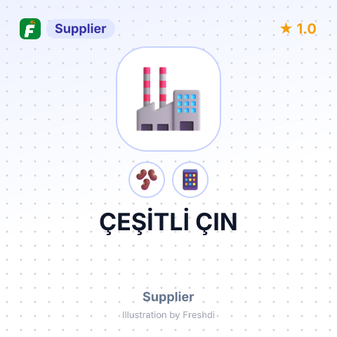 ÇEŞİTLİ ÇIN – summary card, no photo uploaded yet