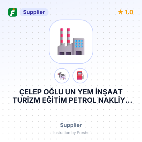 ÇELEP OĞLU UN YEM İNŞAAT TURİZM EĞİTİM PETROL NAKLİYE TİCARET VE SANAYİ LİMİTED ŞİRKETİ – summary card, no photo uploaded yet