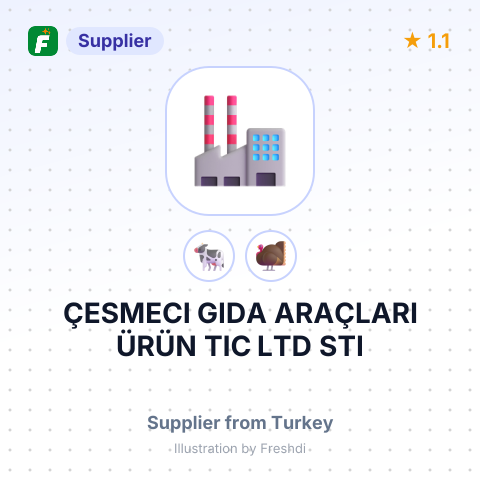 ÇESMECI GIDA ARAÇLARI ÜRÜN TIC LTD STI – summary card, no photo uploaded yet
