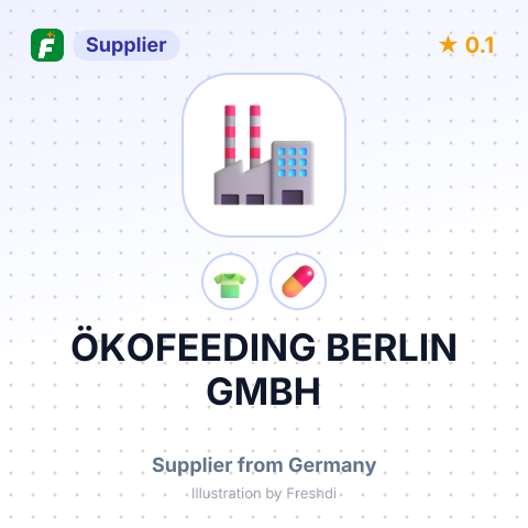 ÖKOFEEDING BERLIN GMBH – summary card, no photo uploaded yet