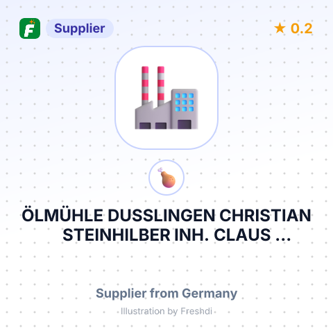 ÖLMÜHLE DUSSLINGEN CHRISTIAN STEINHILBER INH. CLAUS STEINHILBER – summary card, no photo uploaded yet