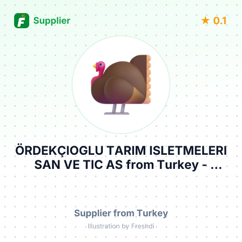 ÖRDEKÇIOGLU TARIM ISLETMELERI SAN VE TIC AS – summary card, no photo uploaded yet