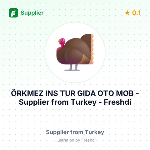 ÖRKMEZ INS TUR GIDA OTO MOB – summary card, no photo uploaded yet