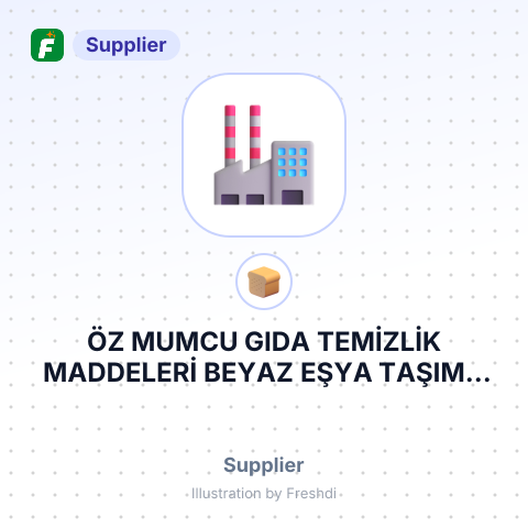ÖZ MUMCU GIDA TEMİZLİK MADDELERİ BEYAZ EŞYA TAŞIMA VE TİCARET LİMİTED ŞİRKETİ – summary card, no photo uploaded yet
