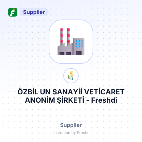 ÖZBİL UN SANAYİİ VETİCARET ANONİM ŞİRKETİ – summary card, no photo uploaded yet