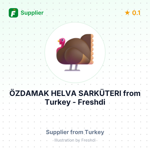 ÖZDAMAK HELVA SARKÜTERI – summary card, no photo uploaded yet