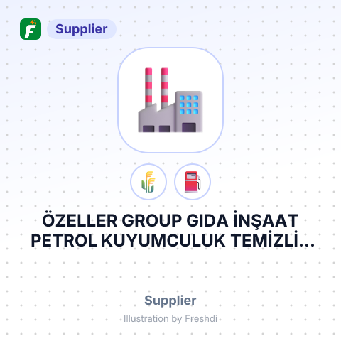ÖZELLER GROUP GIDA İNŞAAT PETROL KUYUMCULUK TEMİZLİK İTHALAT İHRACAT SANAYİ VE TİCARET LİMİTED ŞİRKETİ – summary card, no photo uploaded yet