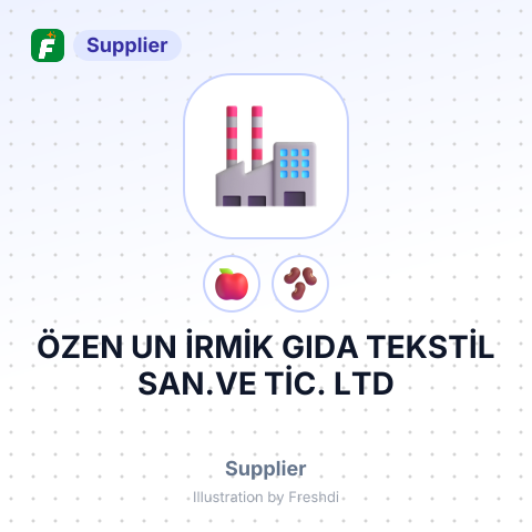 ÖZEN UN İRMİK GIDA TEKSTİL SAN.VE TİC. LTD – summary card, no photo uploaded yet