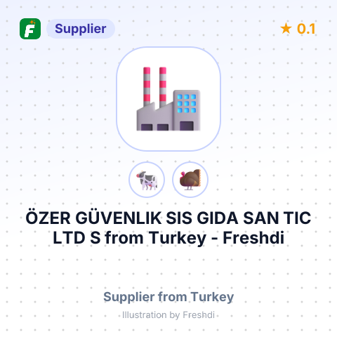 ÖZER GÜVENLIK SIS GIDA SAN TIC LTD S – summary card, no photo uploaded yet