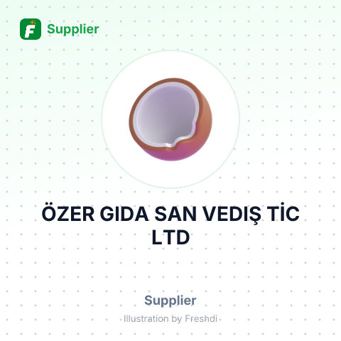 ÖZER GIDA SAN VEDIŞ TİC LTD – summary card, no photo uploaded yet