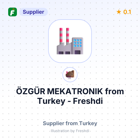 ÖZGÜR MEKATRONIK – summary card, no photo uploaded yet