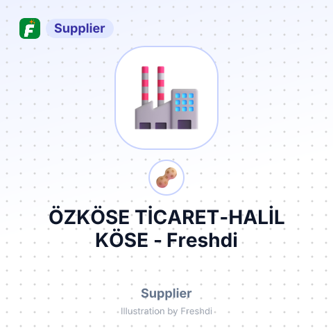 ÖZKÖSE TİCARET-HALİL KÖSE – summary card, no photo uploaded yet