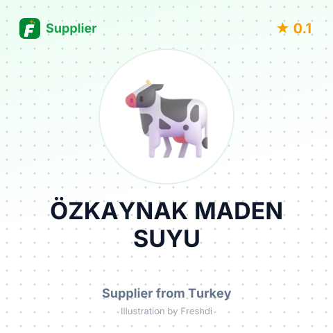 ÖZKAYNAK MADEN SUYU – summary card, no photo uploaded yet