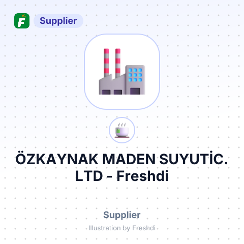ÖZKAYNAK MADEN SUYUTİC. LTD – summary card, no photo uploaded yet
