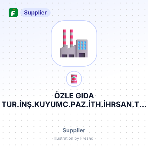 ÖZLE GIDA TUR.İNŞ.KUYUMC.PAZ.İTH.İHRSAN.TİC LTD – summary card, no photo uploaded yet
