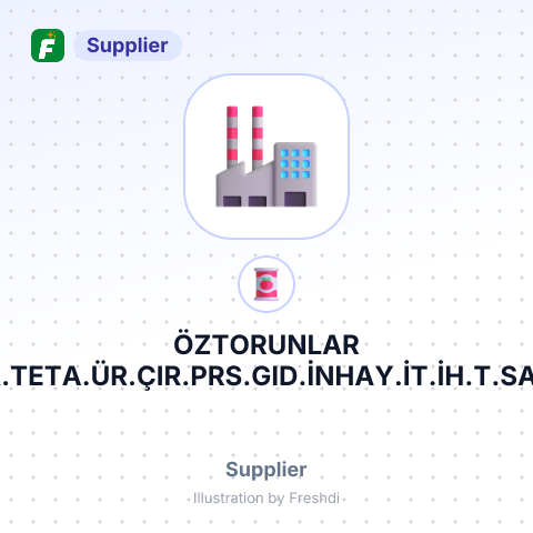 ÖZTORUNLAR UL.TA.TETA.ÜR.ÇIR.PRS.GID.İNHAY.İT.İH.T.SA.Lİ.ŞT – summary card, no photo uploaded yet